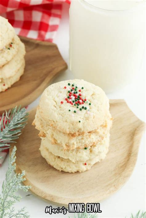 Cream Cheese Sugar Cookies Marias Mixing Bowl