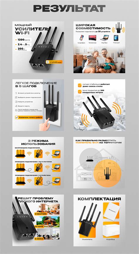 Инфографика Wildberries | Дизайн карточки | Wi-Fi :: Behance