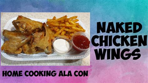 How To Cook Naked Chicken Wings YouTube