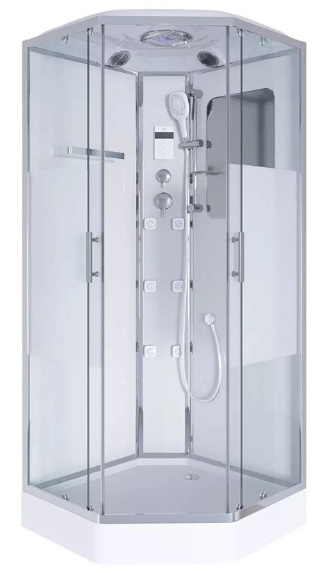 Душевая кабина «Niagara» NG-306-01 90/90 низкий поддон прозрачная с ...