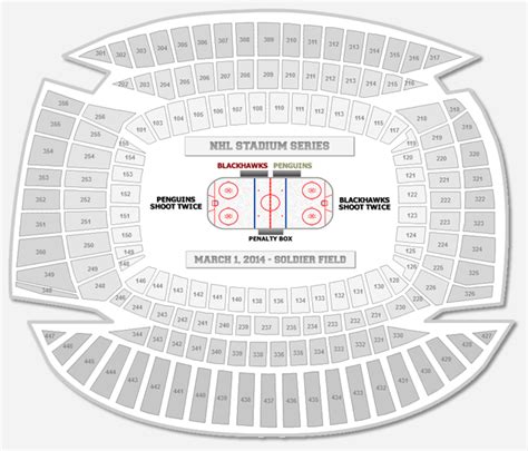 Soldier Field Seating Chart - Soldier Field Stadium Tickets and Soldier ...