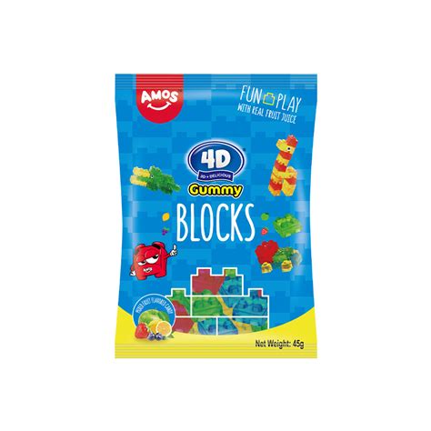4D Gummy Blocks 45g – BenbyMart