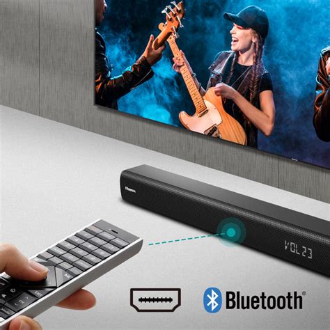 HS218 2 1 Channel Soundbar Subwoofer HS218 Hisense USA