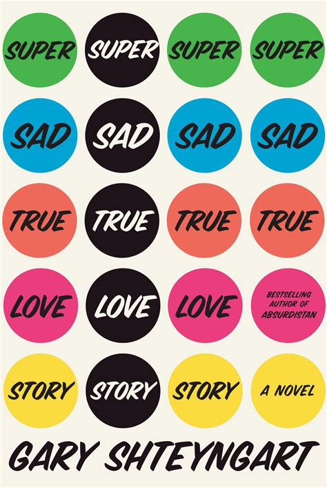 Shteyngart Super Sad True Love Story
