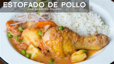 COMO PREPARAR ESTOFADO DE POLLO FÁCIL Y RÁPIDO COMIDA PERUANA