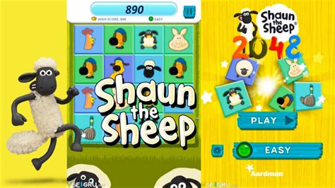 Shaun The Sheep Games Play Shaun The Sheep 2048 Online For Free