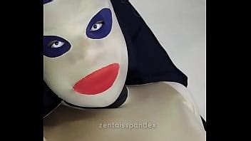 Zentai Awake With Mask Contact Lens Full Night S Xvideos
