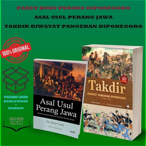 Jual Paket Buku Perang Jawa Asal Usul Perang Jawa Dan Takdir Riwayat