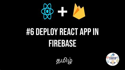 Deploy React App To Firebase Hosting Firebase Youtube