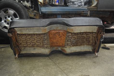 1967 1968 Chevy Camaro Firebird Front Bench Seats Complete Armrest Sea
