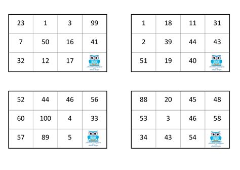 Bingo Matematico Para Imprimir - BINGO DAS OPERAÇÕES ( com 60 cartelas dos números 0 a 100 para baixar)