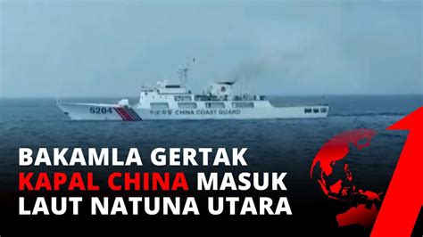 Masih Dalam Pantauan Bakamla RI Gertak Kapal China Masuk Laut Natuna