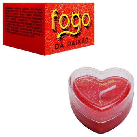 Vela Fogo Da Paixão Glitter 20G Sexy Fantasy Sabores Diversos Lolla Sex Shop Online Tudo