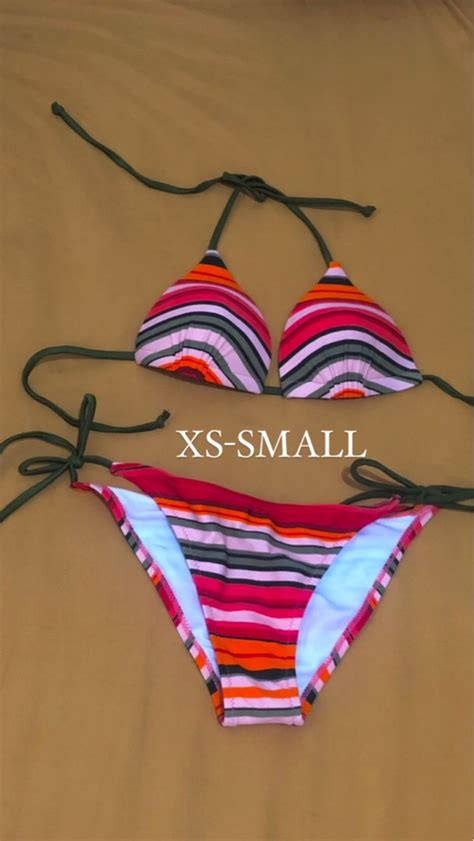 Victorias Secret Tie Bikini On Carousell