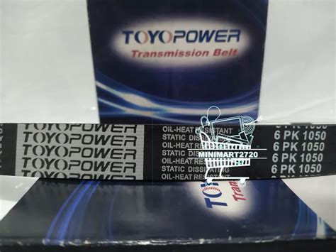 AUTOMOTIVE FAN BELT RIBBED 6PK1050 TOYOPOWER SINGAPORE | Lazada PH