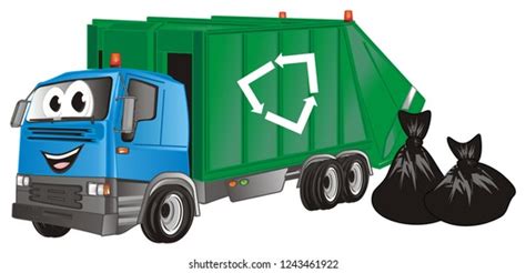 Funny Garbage Truck Stock Photos 427 Images Shutterstock