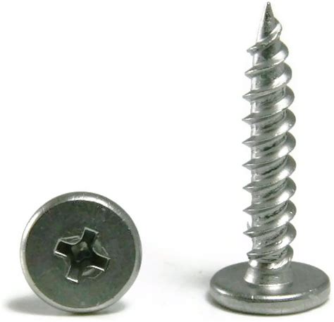 Phillips Pancake Head Sheet Metal Screws 410 Stainless Steel 10 X 1