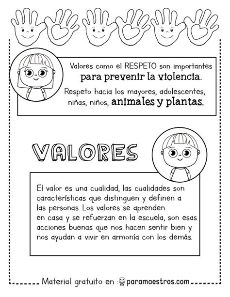 Día naranja Prevención de violencia y valores para niños paramaestros