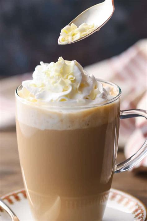 how to make white mocha