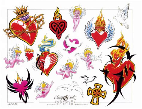 heart tattoos simple 3