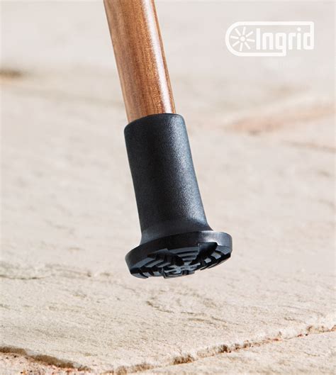 Ingrid Classic Small Cane And Crutch Tip Fixed Neck For Narrow Walking