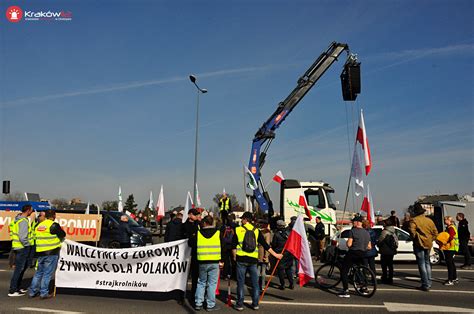 20 03 2024 Kraków Protest Rolników