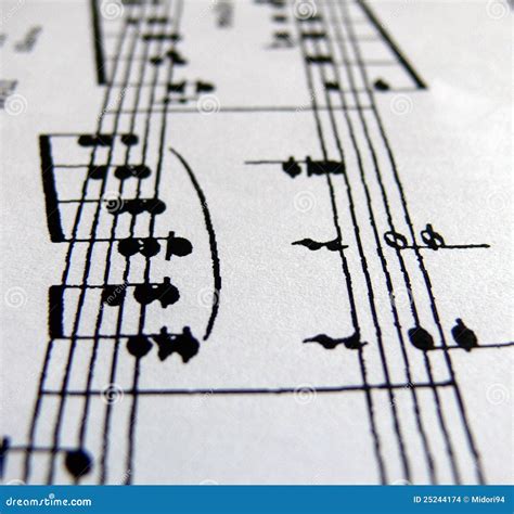 notes  stock photo image  melodic detail melody