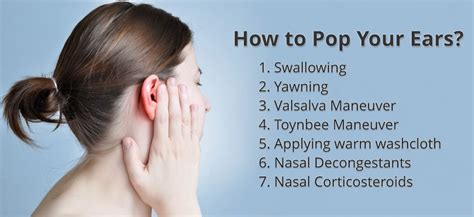 how to get my ear to pop
