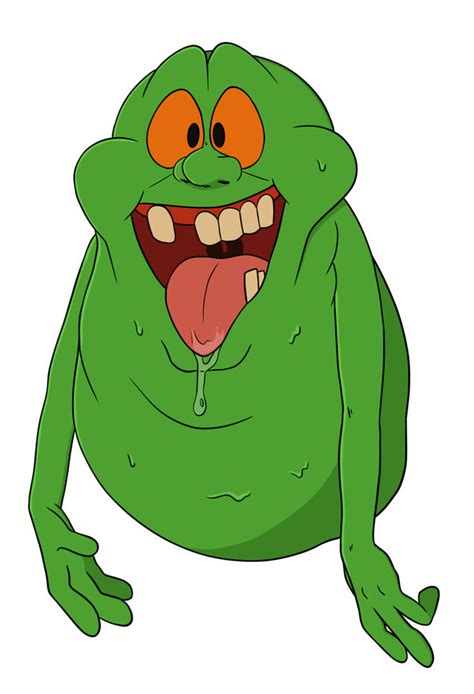 Slimer by migrainearts on DeviantArt