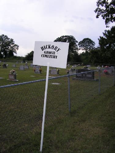 Hickory Grove Cemetery In Cross Roads Texas Find A Grave Cemetery