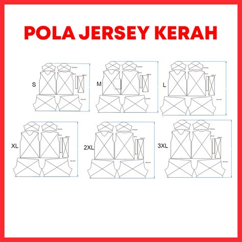 Download Pola Kaos Jersey Kerah Dengan Celana Takahiro Shoppu