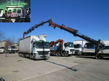 Mercedes Benz Actros 2536 L 6x2 Pritsche Heckkran For Sale Dropside