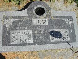 Mary Vashti Call Low 1891 1966 Homenaje De Find A Grave