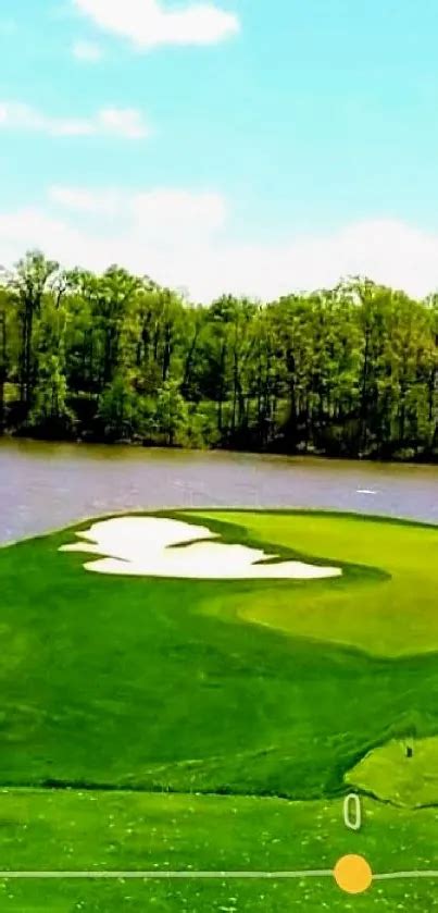 scenic golf  wallpaper