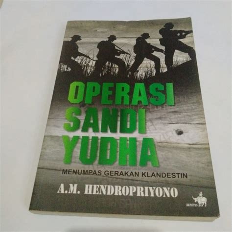 Jual Buku Operasi Sandi Yudha Shopee Indonesia