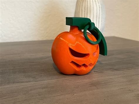 Tactical Halloween Jack O Lantern Grenade Toy Plastic Etsy