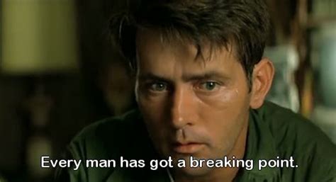 "Every man has got a breaking point." _ Apocalypse Now (1979) Martin ...