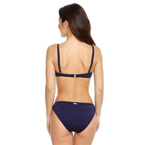 LASCANA Bikini Set Bandeau Oberteil mit Bügeln Minislip QVC de