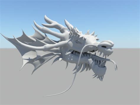 56 Most Popular Dragon Head 3d Model Free Mockup