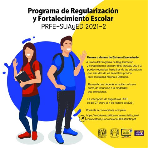 Fcpys Unam On Twitter Programa De Regularizaci N Y Fortalecimiento