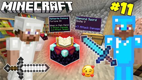 I Enchant My Diamond Armor In Minecraft Ep Youtube