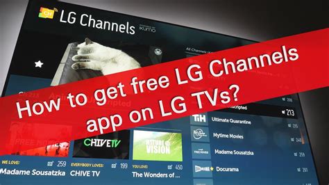 How To Install LG Channels On WebOS If Not Available In The LG Content