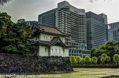 Hdritokyo A Turret And Modern Buildings