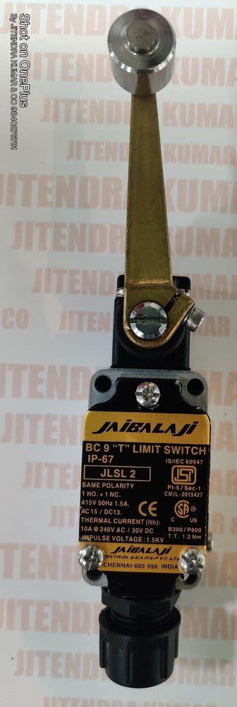 SPST 415 VAC JLSSPR Jai Balaji Limit Switch For Industrial At Rs 1000