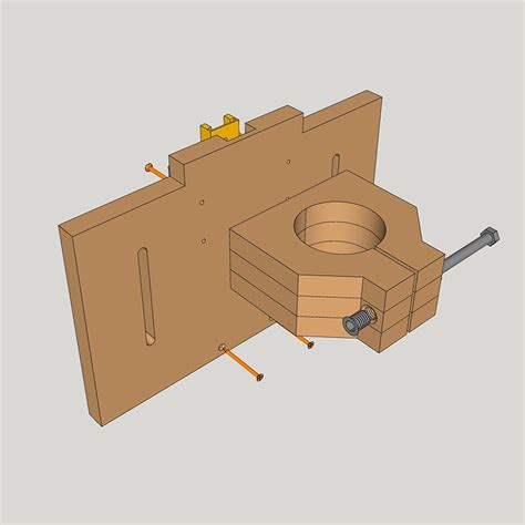 Planos Sistema Elevaci N Basculante Para Fresadora De Mesa Casera