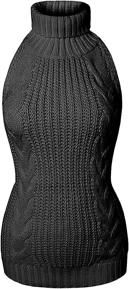 Yuanmo Women S Backless Hollow Out Anime Cosplay Virgin Killer One Piece Bikini Knit Tank Top