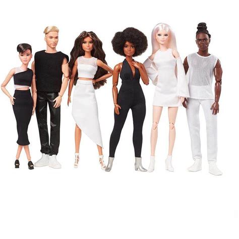 Barbie Signature Looks Doll Fully Posable Fashion Doll Wearing White