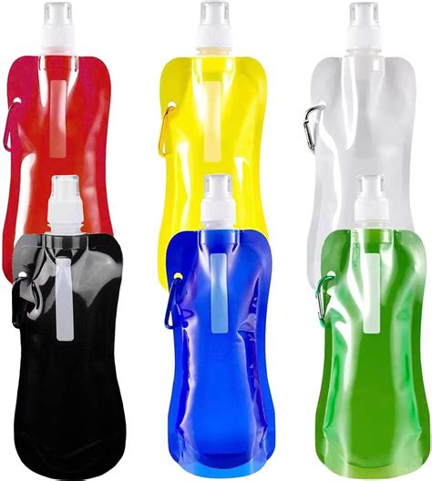 yukiyi ml foldable sports bottle pcs colorful reusable drink