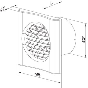 Вентс 150 МФ Дуо - Побутові витяжні вентилятори - VENTS Україна
