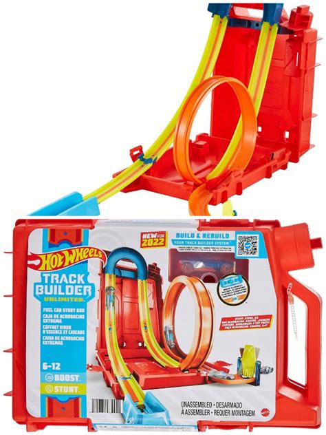 Hot Wheels Tory Kanister Zestaw Tor W Do Akrobacji Auto Hdx Cena Opinie